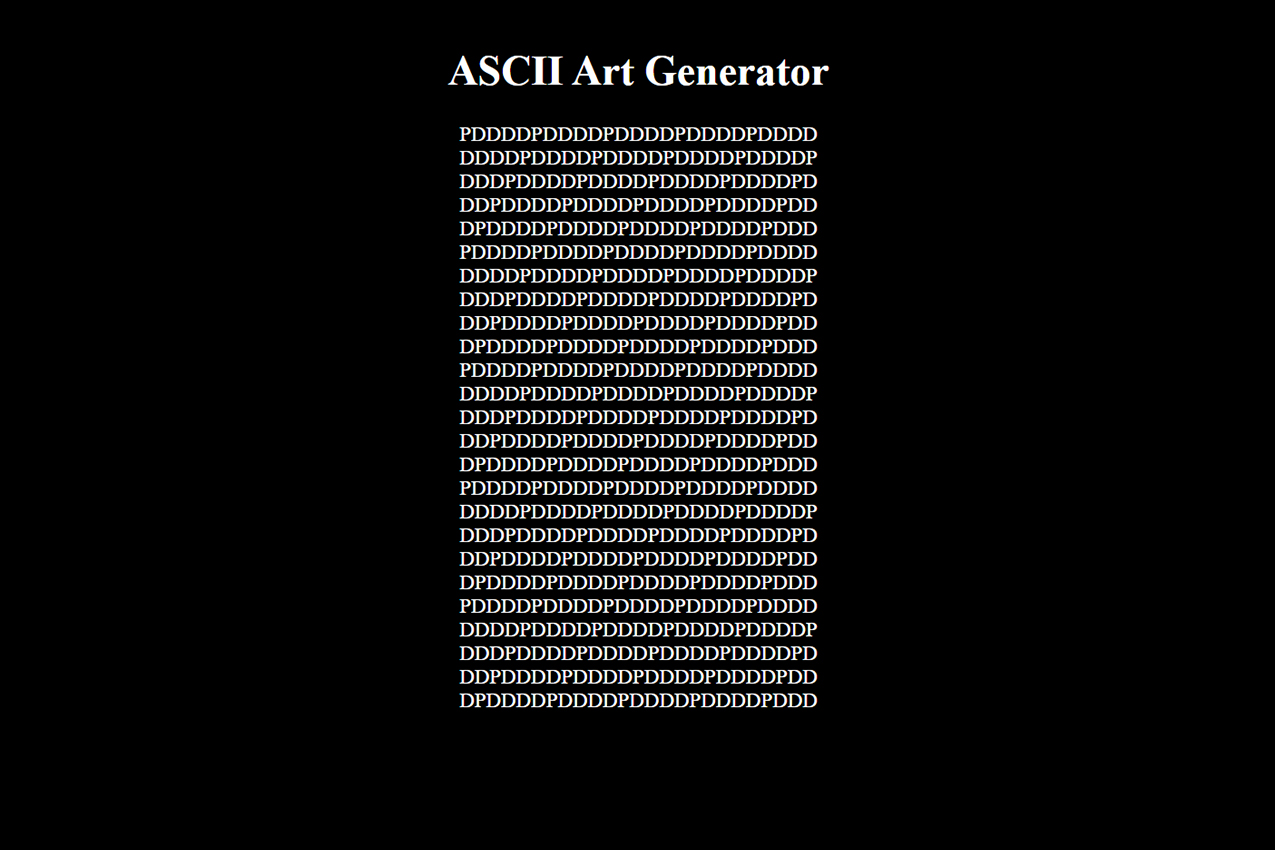 ascii generator